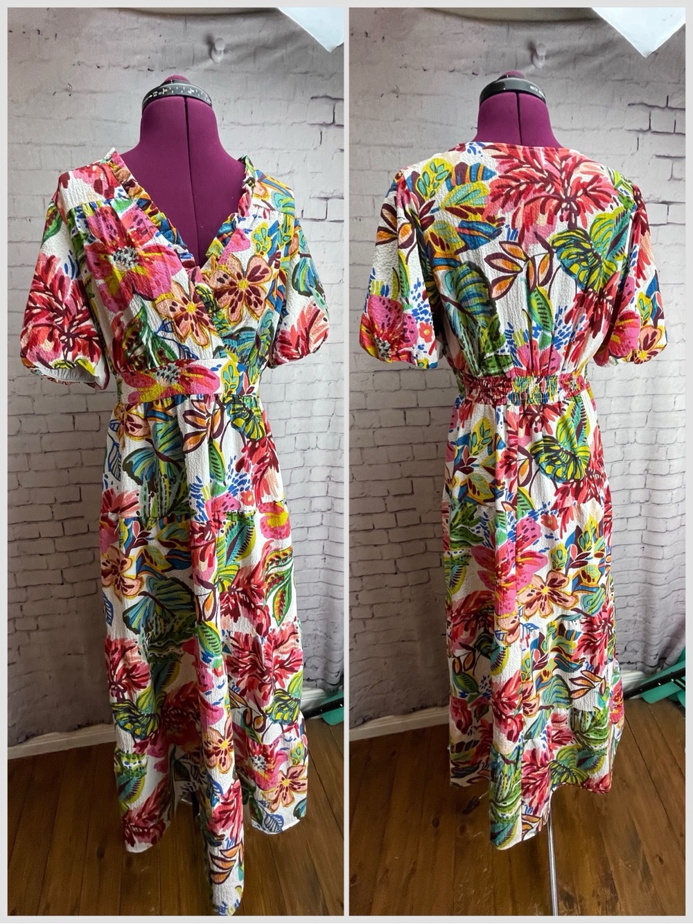 Kate and Lily size 6 floral maxi dress